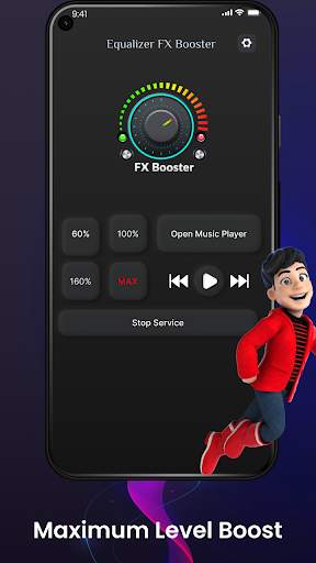 Equalizer FX Booster Lite screenshot 1
