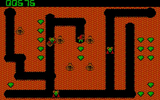 Digger Classic screenshot 2