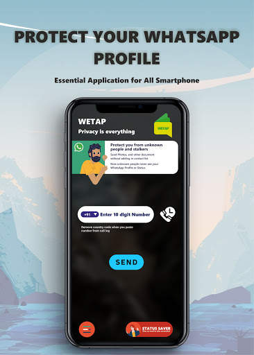 Wetap - Protect your WhatsApp Profile screenshot 6