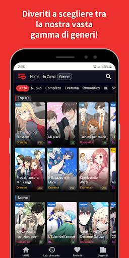 Toomics - Leggi Comic Premium screenshot 3
