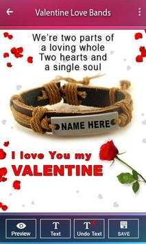 Lover Name on Valentine Band screenshot 2