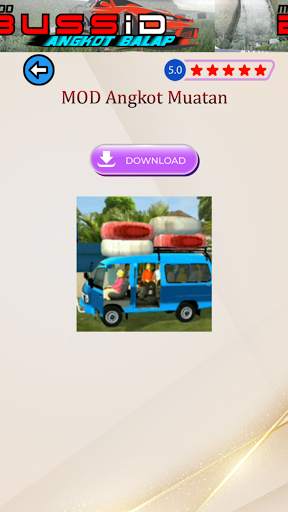 Mod Bussid Angkot Balap screenshot 5