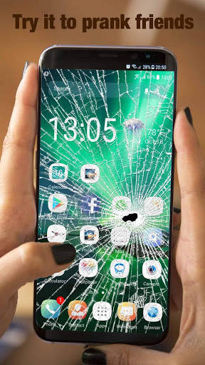Broken Screen Launcher for Prank screenshot 3