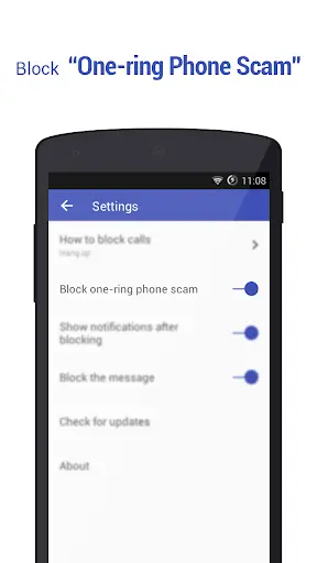 Call Blocker - Blacklist screenshot 3