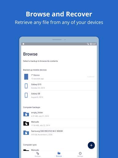 Acronis True Image: Mobile screenshot 10