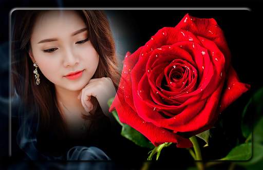 Red Rose Photo Frames screenshot 1