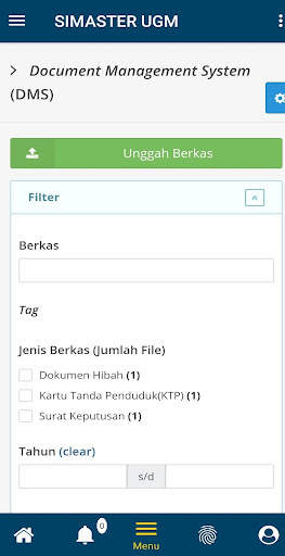 Simaster UGM screenshot 3