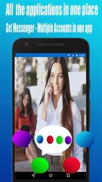 Fast Messenger -Free Text and Video Chat  Multi screenshot 3