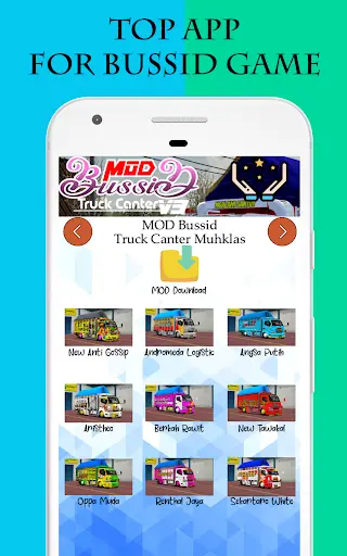 Mod Bussid Truck Canter V3 screenshot 2