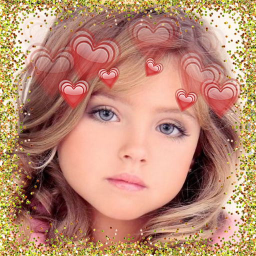 Heart Crown Photo Editor Filters Stickers icon