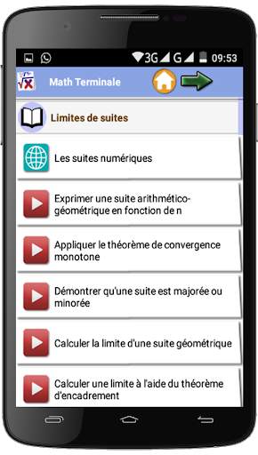 Math Terminale screenshot 4