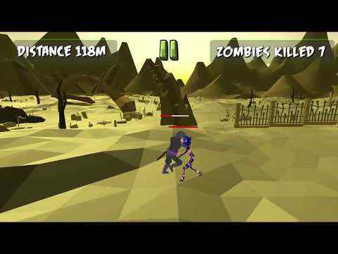 Ninja Warrior Vs Zombie screenshot 1