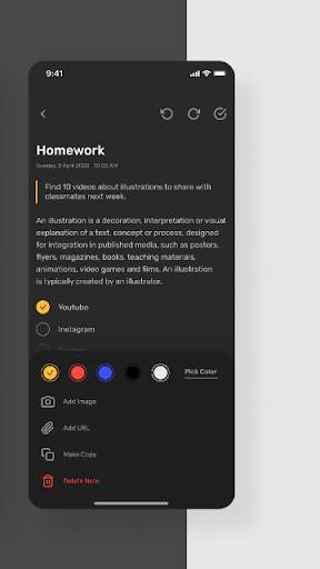 Note App 2 تصوير الشاشة