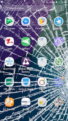 Broken & Cracked Screen Prank screenshot 3
