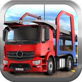 Car Transporter Truck 3D logo
