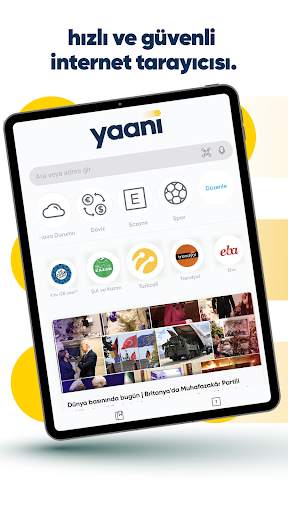 Yaani : Güvenli Web Tarayıcısı 6 تصوير الشاشة
