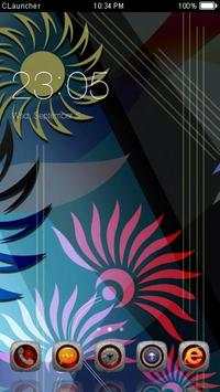 Pattern theme HD C Launcher screenshot 1