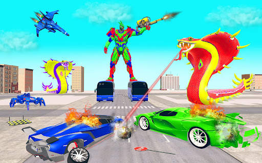 Snake Robot Bus Transformation screenshot 3