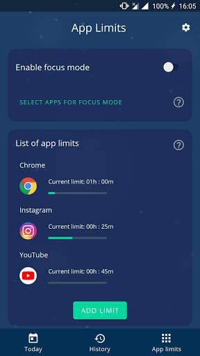 UsageSafe: App Blocker and Phone Usage Tracker скриншот 5