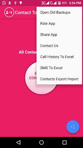 Contact To Excel screenshot 5