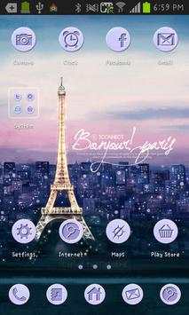 Paris go launcher theme screenshot 1