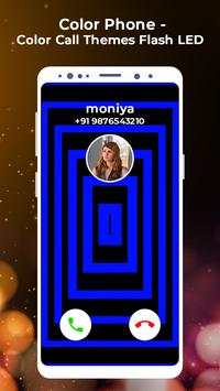 Color Phone - Color Call Themes Flash LED 5 تصوير الشاشة
