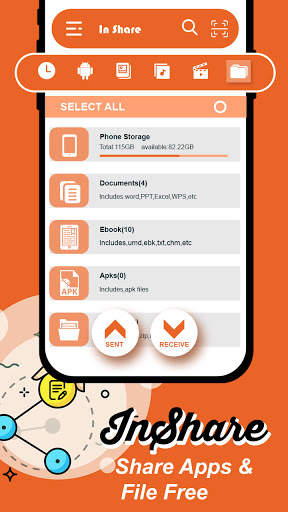 InShare - Share Apps and File Free screenshot 6