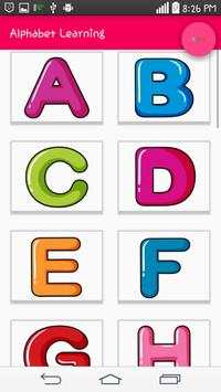 Alphabet Learning screenshot 1