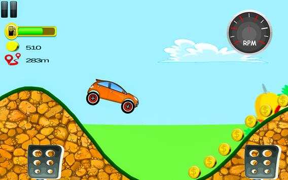 Climb Drive Hill Ride Car Racing Game screenshot 2