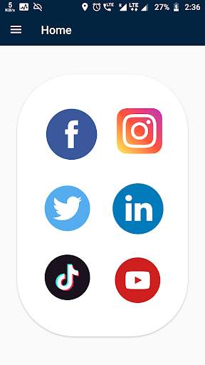 AllinOne Social Media(Free and No-Ads) screenshot 2