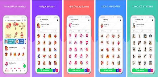 Jeje - Stickers for Whatsapp From Telegram & Maker screenshot 1