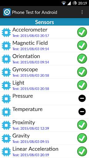 Telefon-Test für Android screenshot 10