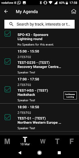 HPE TSS Events screenshot 3