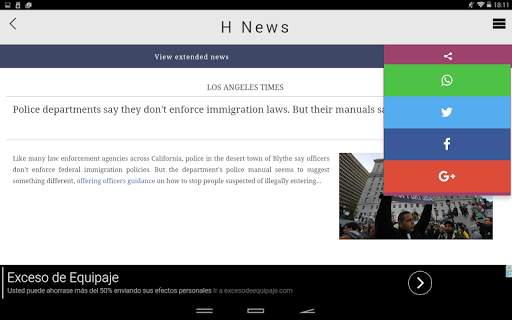 H News - Noticias España screenshot 14