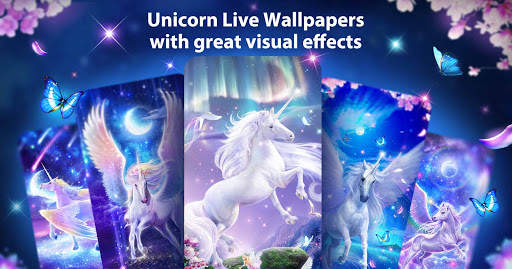 Graceful Unicorn Live Wallpaper screenshot 2