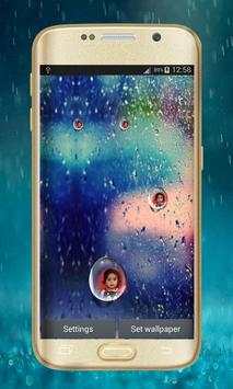 Photo Rain Drop Live Wallpaper screenshot 2