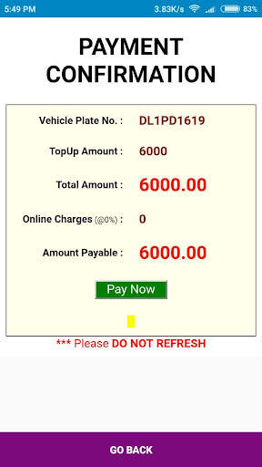 MCD TOLL screenshot 6