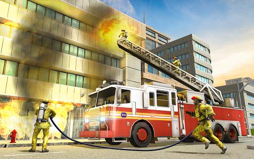 FireFighter Truck Driving Game screenshot 4
