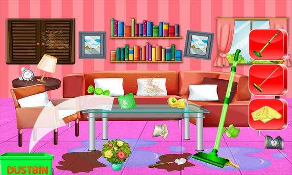 🏠 House Cleaning - Winter Room Cleanup screenshot 5
