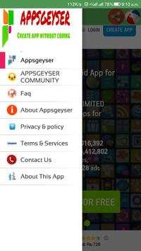 Appsgeyser screenshot 3