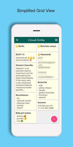 Cloud Notes - Notepad app screenshot 2