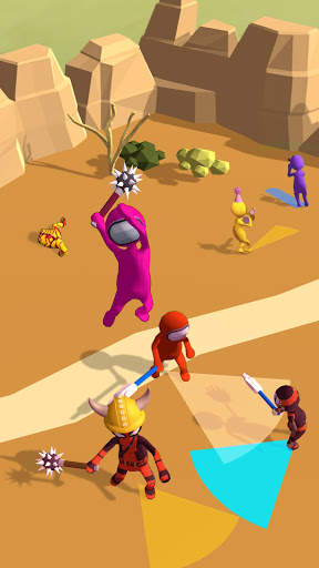 Stickman Smashers -  Clash 3D Impostor io games screenshot 18