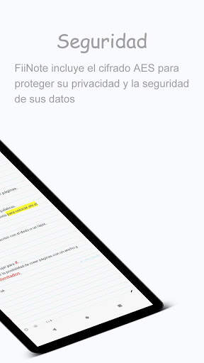 FiiNote: rápida de tomar notas screenshot 2