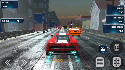 Speed Racing in Car : endless traffic Racing screenshot 7