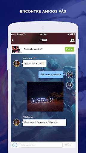 Lendários Amino para League of Legends Português screenshot 4