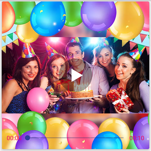 ikon Video de cumpleaños 🎂 con musica y fotos