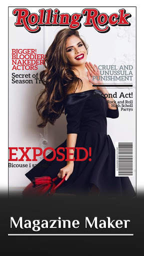 Magazine Cover Photo Editor :Magazine Photo Frames screenshot 1