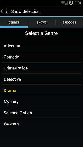 Old Time Radio Player screenshot 2