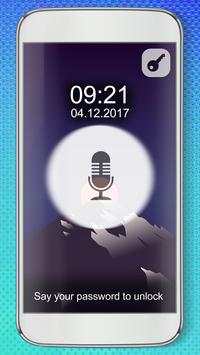 Voice lock screen - unlock with your voice! screenshot 2
