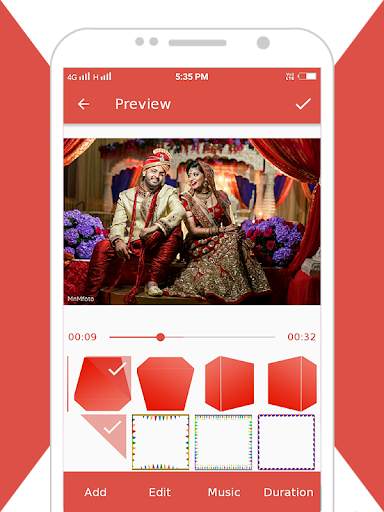 Marriage Video Maker With Music screenshot 3
